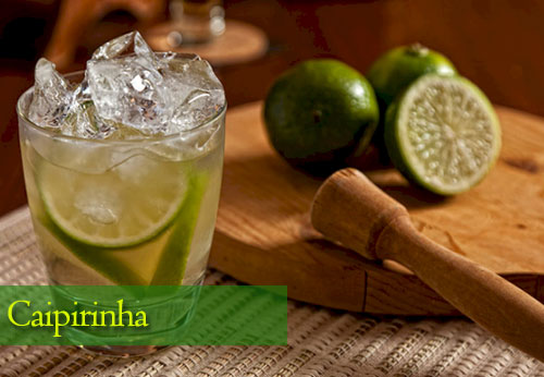 Caipirinha, bebida alcoholica tradicional de Brasil