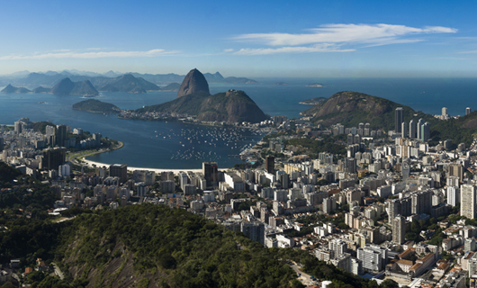 Vista aérea del Pan de Azúcar - Río de Janeiro (RJ)