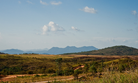 Carretera Sierra de Tepequem - Amajari (RR)